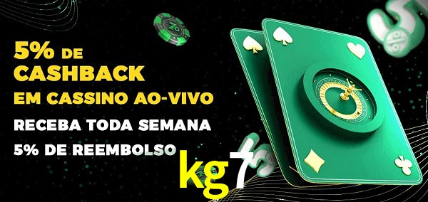 Promoções do cassino ao Vivo kg7